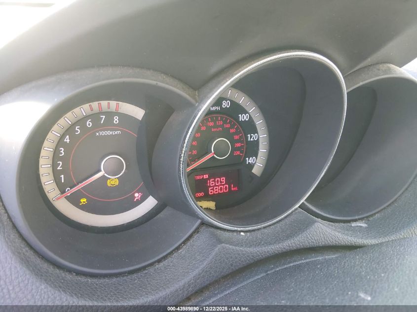 2013 Kia Forte Ex VIN: KNAFU4A29D5725043 Lot: 43989890