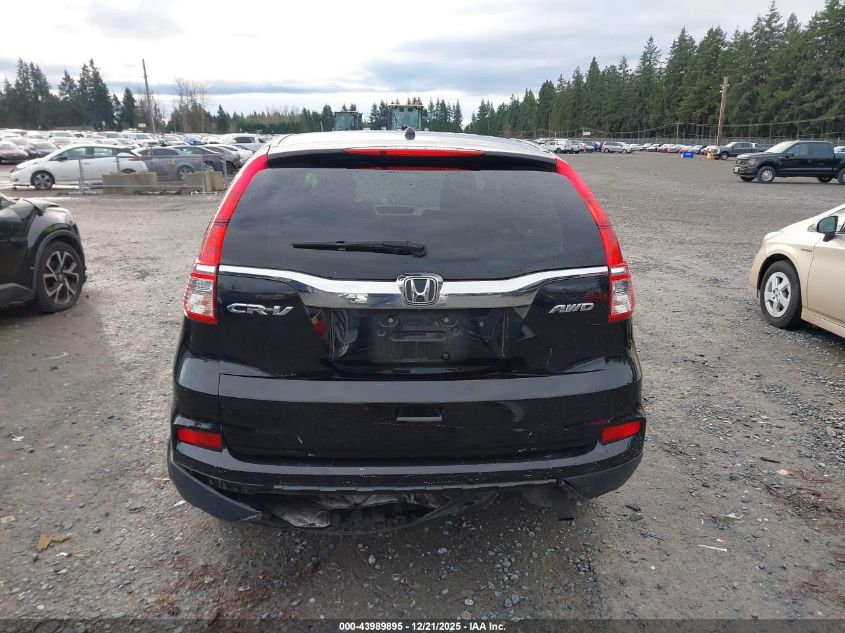 2015 Honda Cr-V Ex VIN: 5J6RM4H55FL044693 Lot: 43989895