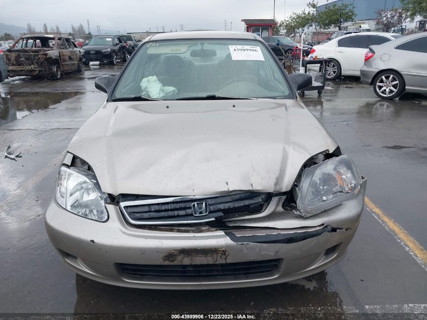 2000 Honda Civic Lx VIN: 2HGEJ6670YH582295 Lot: 43989906