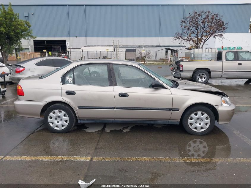 2000 Honda Civic Lx VIN: 2HGEJ6670YH582295 Lot: 43989906