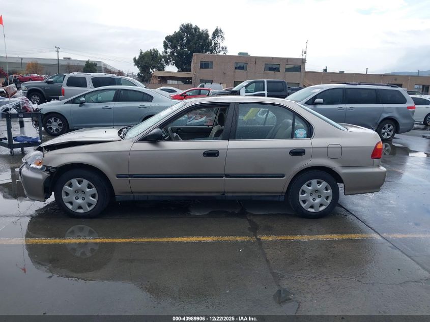 2000 Honda Civic Lx VIN: 2HGEJ6670YH582295 Lot: 43989906
