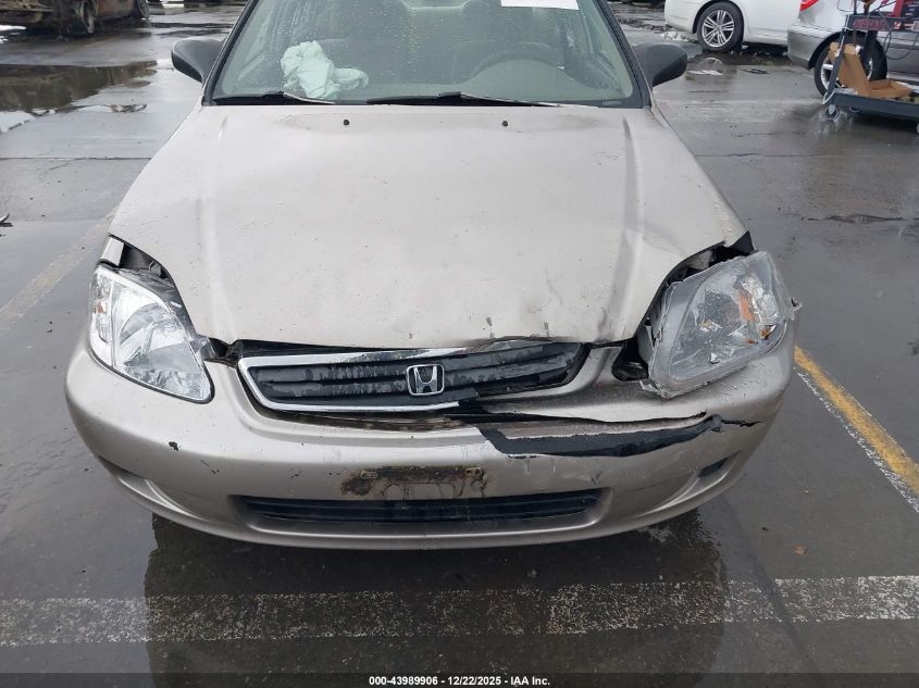 2000 Honda Civic Lx VIN: 2HGEJ6670YH582295 Lot: 43989906