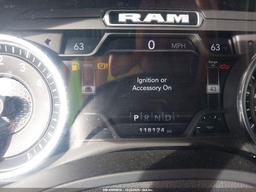 2022 Ram 1500 Laramie 4X4 5'7 Box VIN: 1C6SRFJT1NN199054 Lot: 43989910