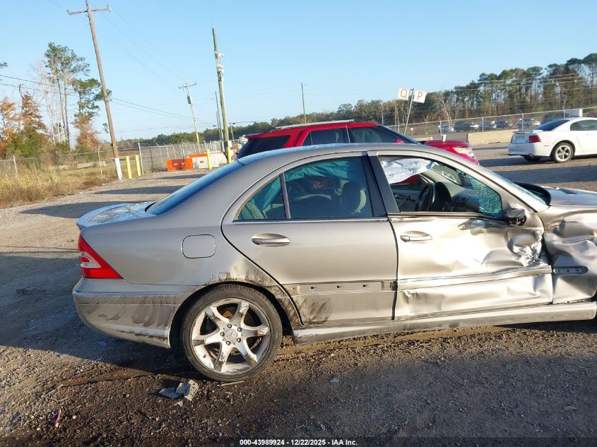 2007 Mercedes-Benz C 230 Sport VIN: WDBRF52H77E025639 Lot: 43989924