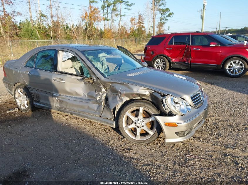 2007 Mercedes-Benz C 230 Sport VIN: WDBRF52H77E025639 Lot: 43989924