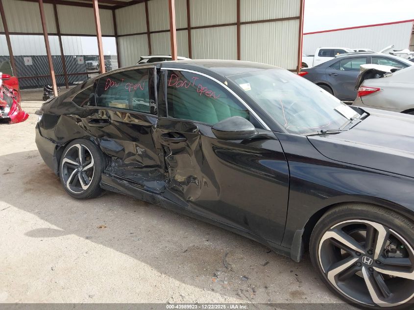 2022 Honda Accord Sport VIN: 1HGCV1F3XNA051255 Lot: 43989923