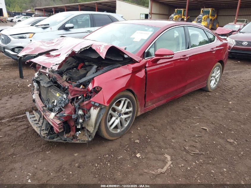 2016 Ford Fusion Se VIN: 1FA6P0HD3G5132878 Lot: 43989931