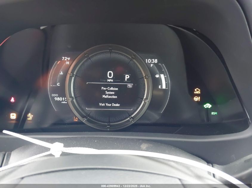 2019 Lexus Ux 250H F Sport VIN: JTHU9JBH6K2016421 Lot: 43989943