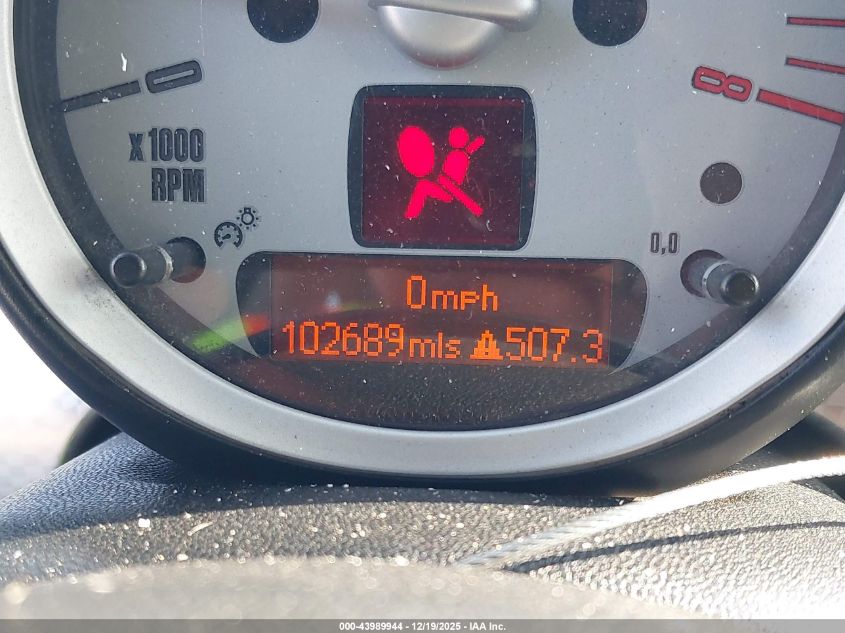 2008 Mini Cooper S VIN: WMWMF73518TT89366 Lot: 43989944