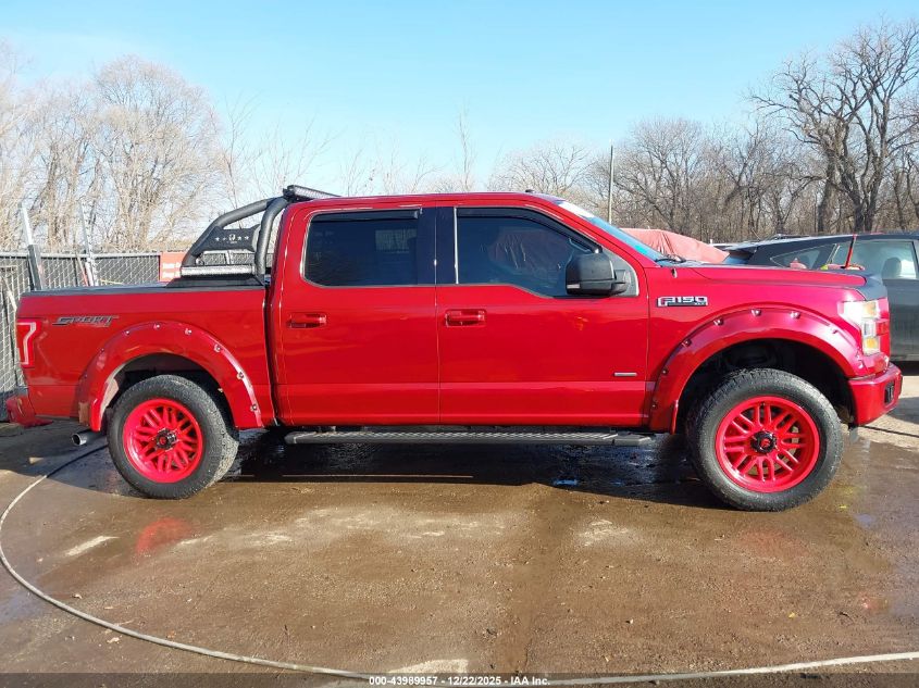 2016 Ford F-150 Xlt VIN: 1FTEW1EP3GKE94336 Lot: 43989957