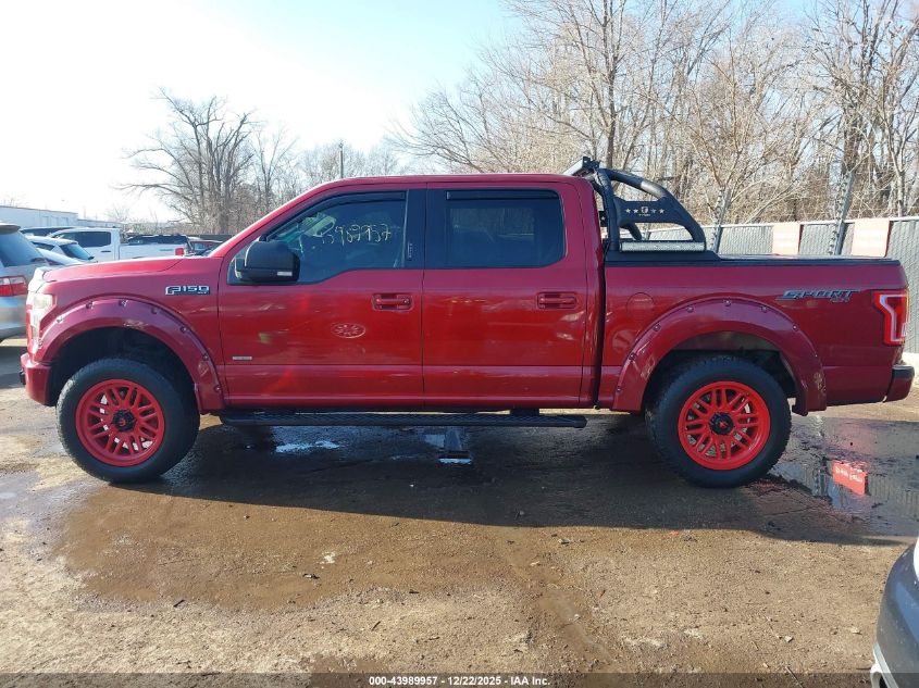 2016 Ford F-150 Xlt VIN: 1FTEW1EP3GKE94336 Lot: 43989957