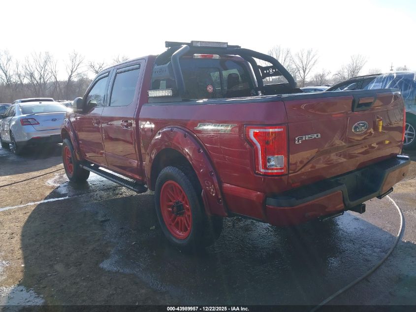 2016 Ford F-150 Xlt VIN: 1FTEW1EP3GKE94336 Lot: 43989957