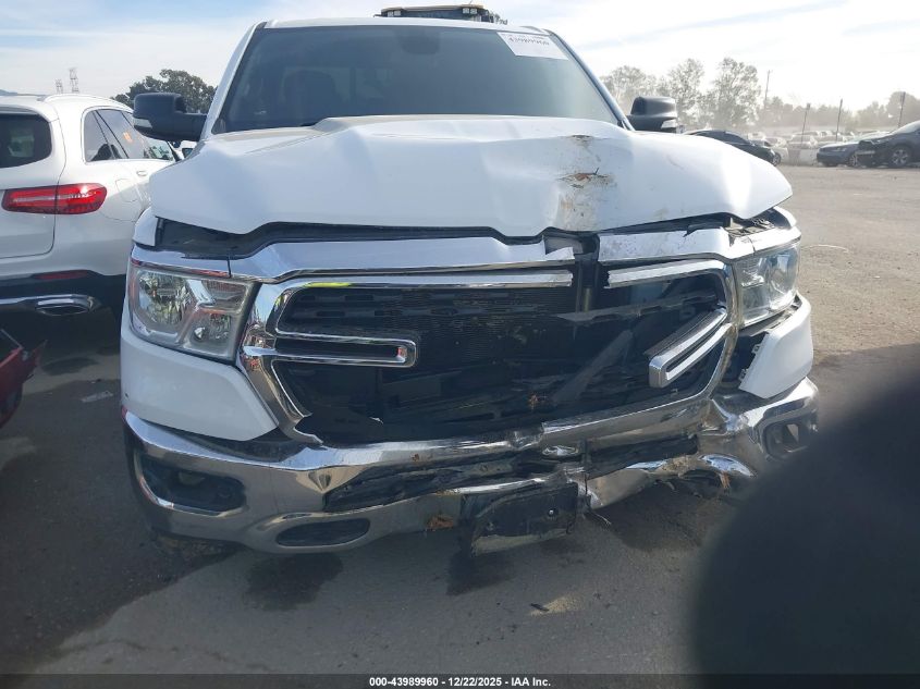 2022 Ram 1500 Big Horn 4X2 6'4 Box VIN: 1C6RREBT9NN274400 Lot: 43989960