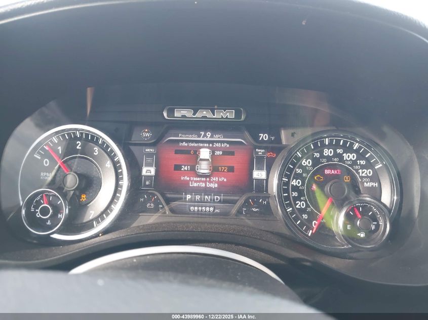 2022 Ram 1500 Big Horn 4X2 6'4 Box VIN: 1C6RREBT9NN274400 Lot: 43989960