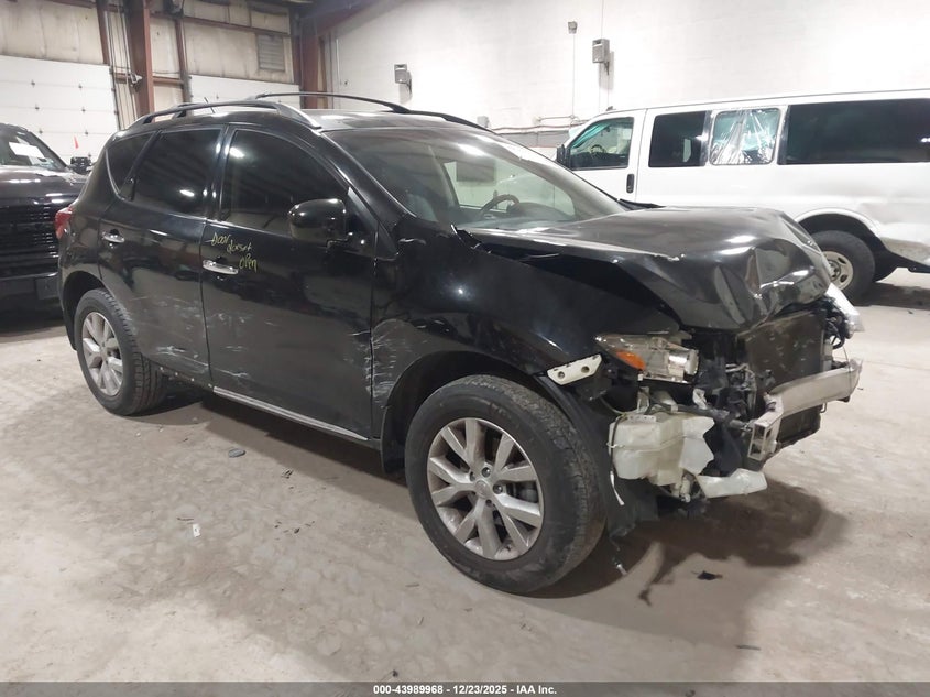 JN8AZ1MW2CW220776 2012 Nissan Murano Sl auction photo 1