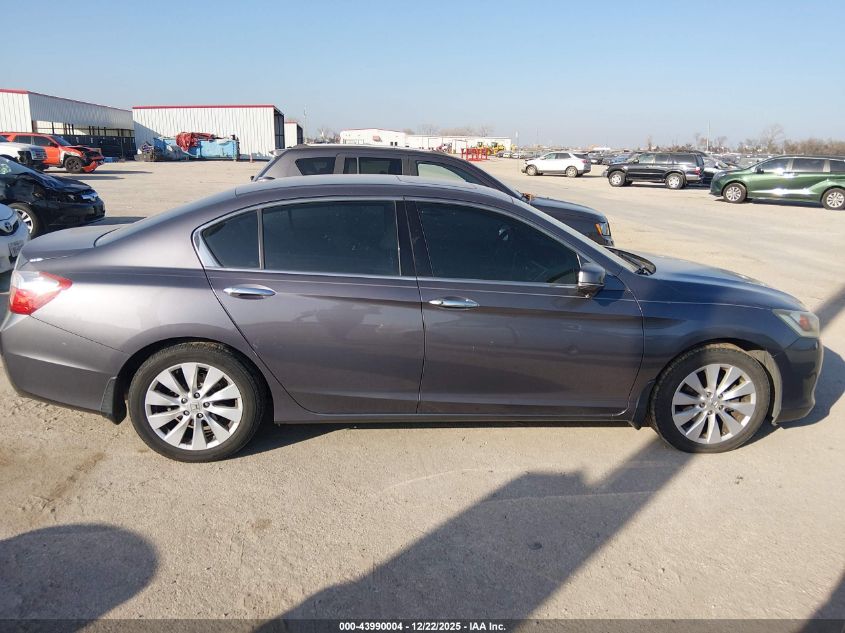 2014 Honda Accord Ex-L V-6 VIN: 1HGCR3F83EA020781 Lot: 43990004