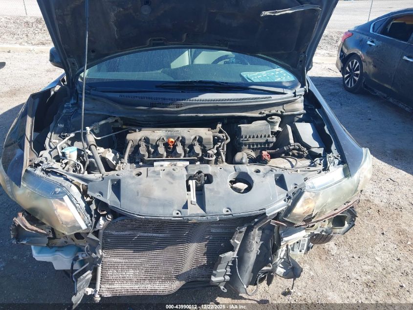 2013 Honda Civic Lx VIN: 2HGFB2F58DH596769 Lot: 43990012