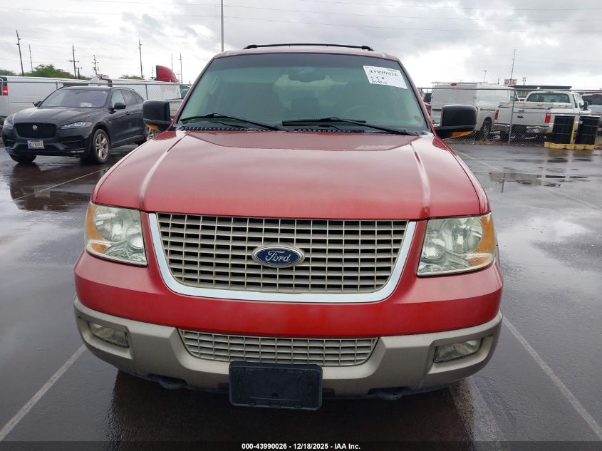2003 Ford Expedition Eddie Bauer VIN: 1FMFU18L03LA42783 Lot: 43990026