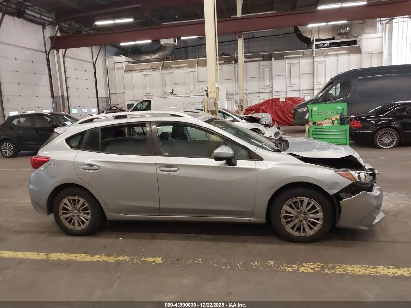 2017 Subaru Impreza 2.0I Premium VIN: 4S3GTAB63H3718827 Lot: 43990030