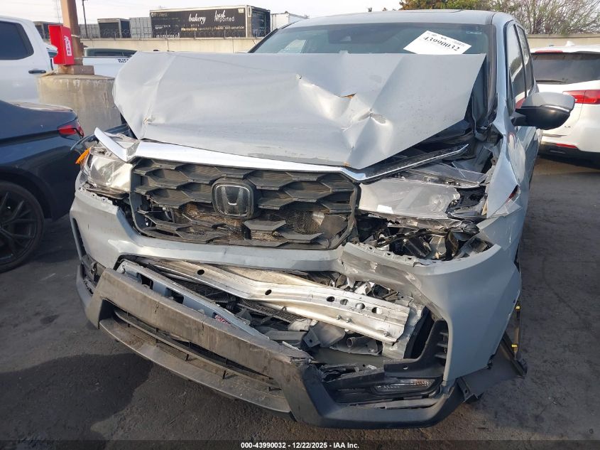 2023 Honda Passport Awd Ex-L VIN: 5FNYF8H50PB019286 Lot: 43990032