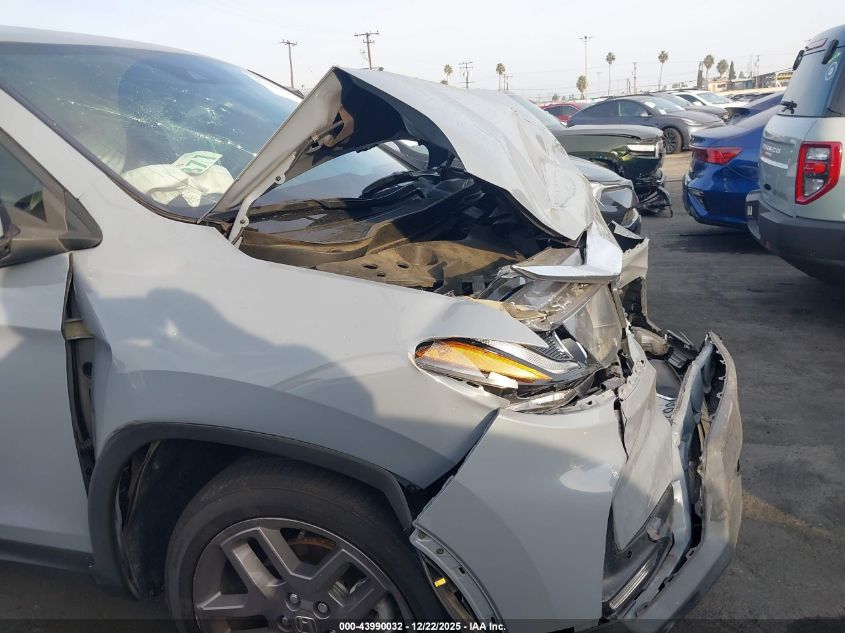 2023 Honda Passport Awd Ex-L VIN: 5FNYF8H50PB019286 Lot: 43990032