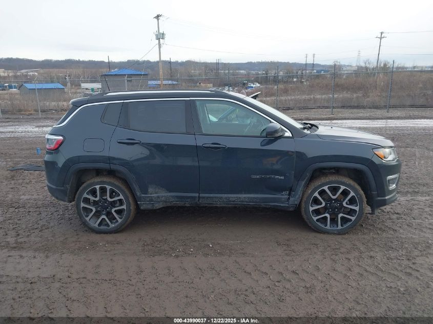 2018 Jeep Compass Limited 4X4 VIN: 3C4NJDCB4JT114403 Lot: 43990037