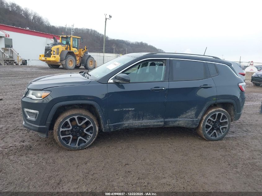 2018 Jeep Compass Limited 4X4 VIN: 3C4NJDCB4JT114403 Lot: 43990037