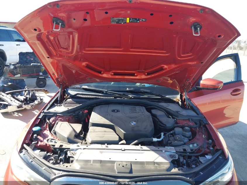 2021 BMW 330I VIN: 3MW5R1J02M8B96788 Lot: 43990048