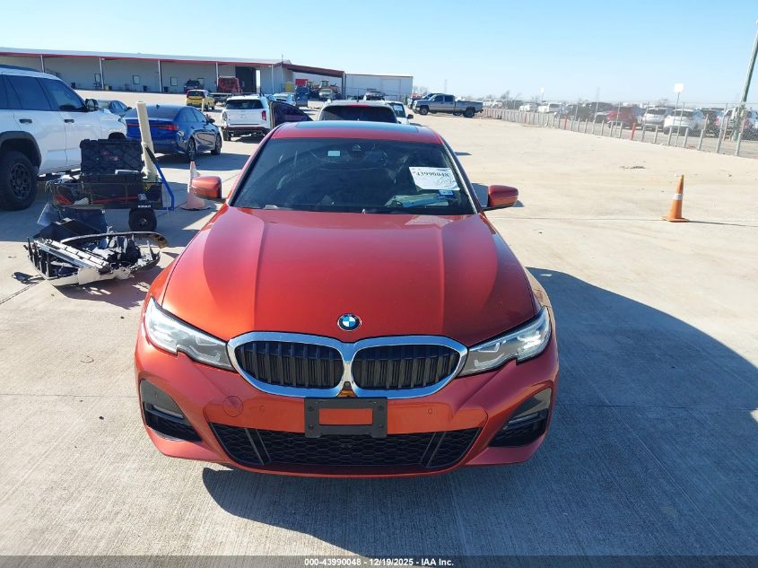 2021 BMW 330I VIN: 3MW5R1J02M8B96788 Lot: 43990048