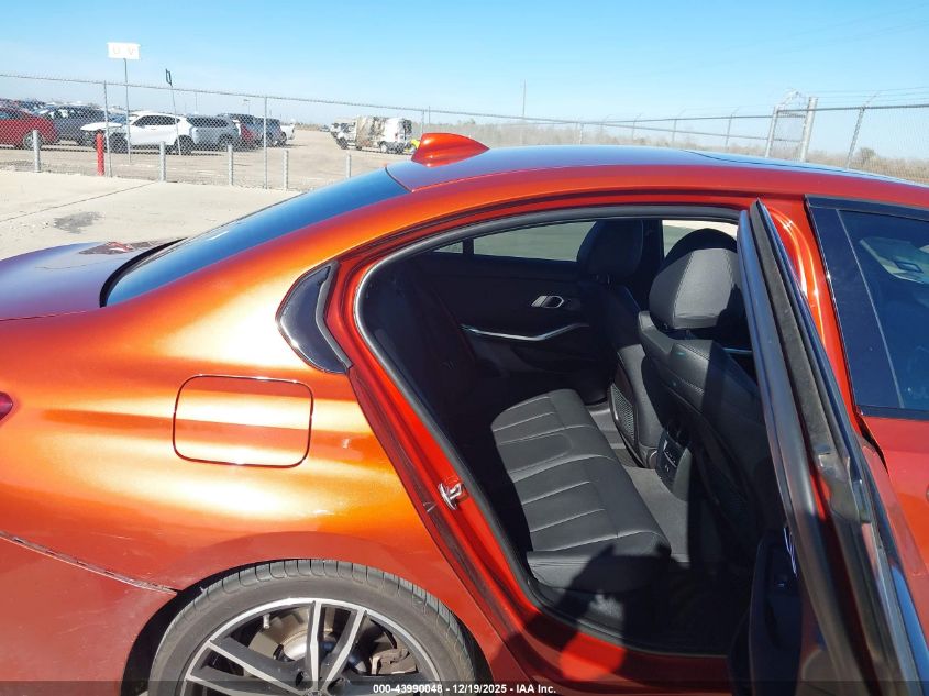 2021 BMW 330I VIN: 3MW5R1J02M8B96788 Lot: 43990048