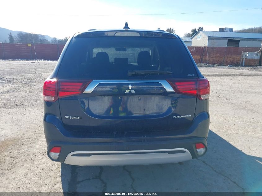 2019 Mitsubishi Outlander Es VIN: JA4AZ3A36KZ014322 Lot: 43990049
