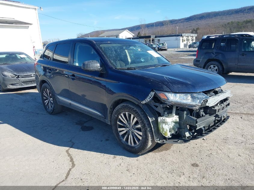 2019 Mitsubishi Outlander Es VIN: JA4AZ3A36KZ014322 Lot: 43990049
