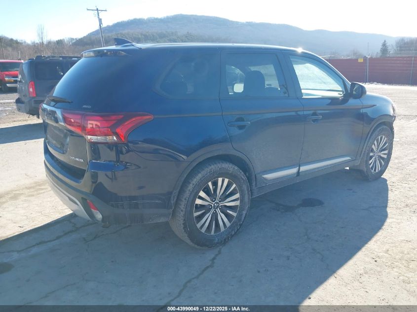 2019 Mitsubishi Outlander Es VIN: JA4AZ3A36KZ014322 Lot: 43990049