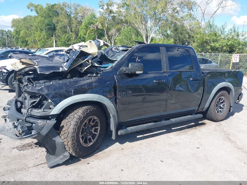 2016 Ram 1500 Rebel VIN: 1C6RR7YT7GS180636 Lot: 43990054