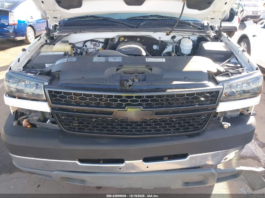 2005 Chevrolet Silverado 2500Hd Work Truck VIN: 1GCHC24U25E314827 Lot: 43990058