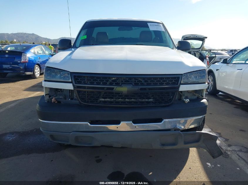 2005 Chevrolet Silverado 2500Hd Work Truck VIN: 1GCHC24U25E314827 Lot: 43990058