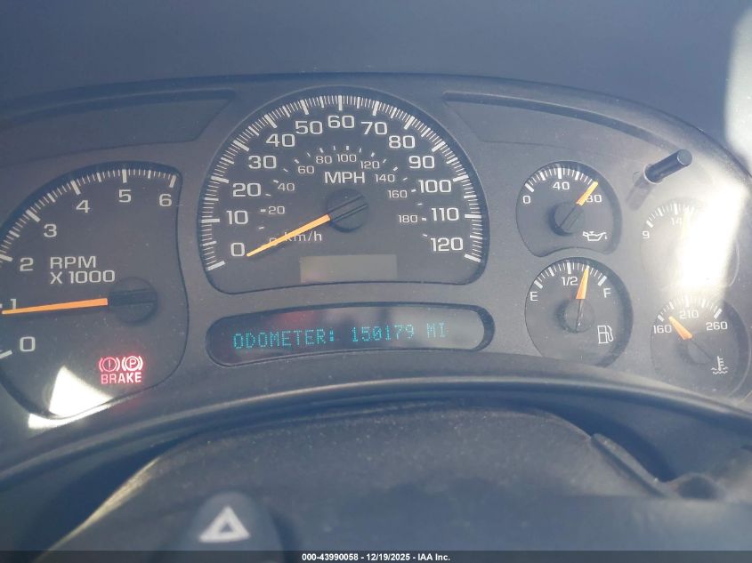 2005 Chevrolet Silverado 2500Hd Work Truck VIN: 1GCHC24U25E314827 Lot: 43990058