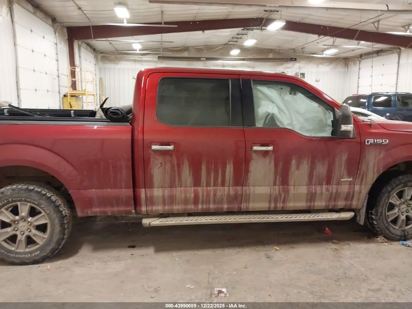 2017 Ford F-150 Xlt VIN: 1FTFW1EG6HFA44999 Lot: 43990089