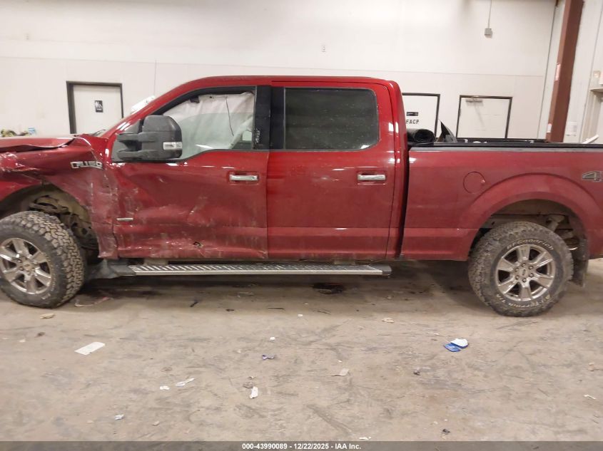 2017 Ford F-150 Xlt VIN: 1FTFW1EG6HFA44999 Lot: 43990089