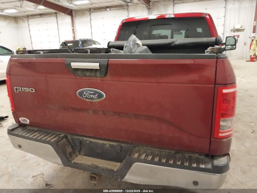 2017 Ford F-150 Xlt VIN: 1FTFW1EG6HFA44999 Lot: 43990089