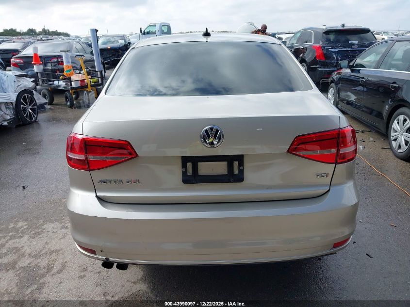 2015 Volkswagen Jetta 1.8T Sel VIN: 3VWL07AJ6FM237379 Lot: 43990097