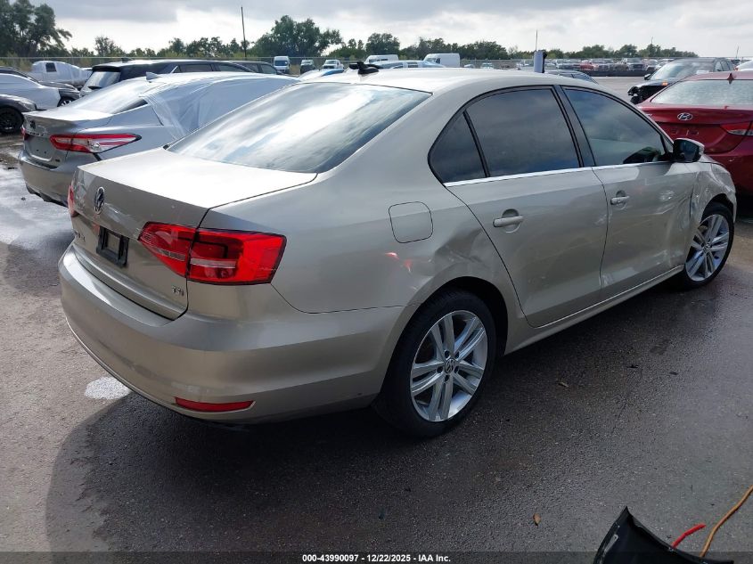 2015 Volkswagen Jetta 1.8T Sel VIN: 3VWL07AJ6FM237379 Lot: 43990097