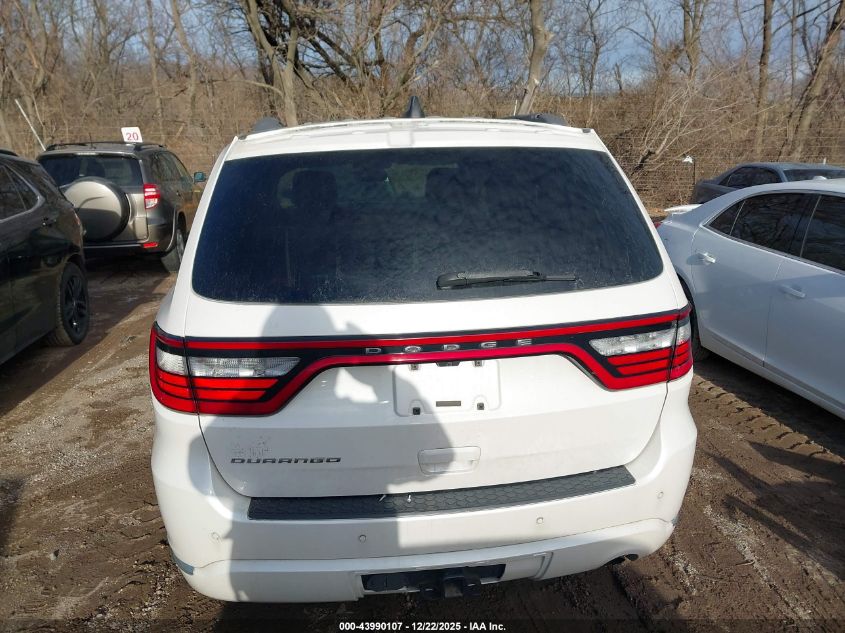 2017 Dodge Durango Sxt Rwd VIN: 1C4RDHAG1HC816876 Lot: 43990107