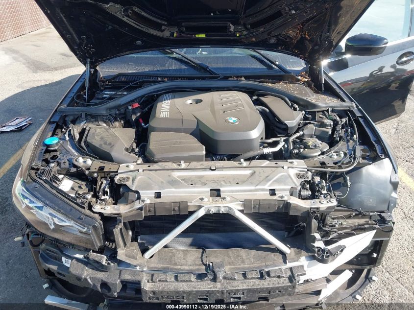 2025 BMW 330I VIN: 3MW69CW01S8F33859 Lot: 43990112