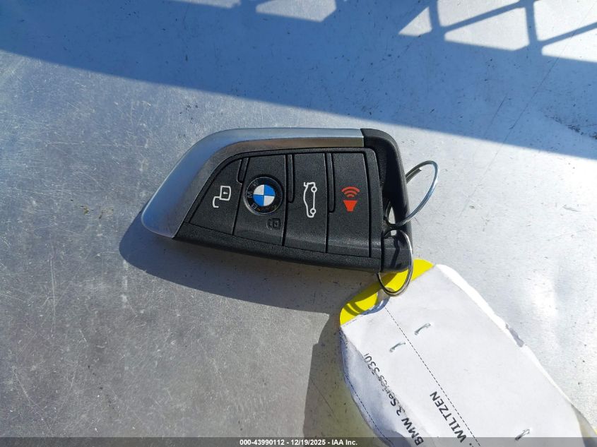 2025 BMW 330I VIN: 3MW69CW01S8F33859 Lot: 43990112