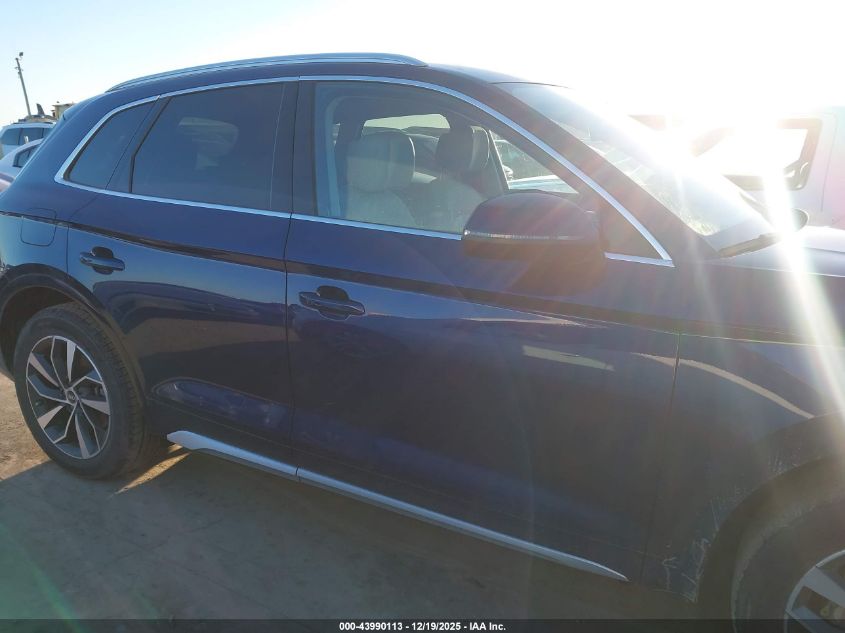 2021 Audi Q5 Premium 45 Tfsi Quattro S Tronic VIN: WA1AAAFYXM2071912 Lot: 43990113