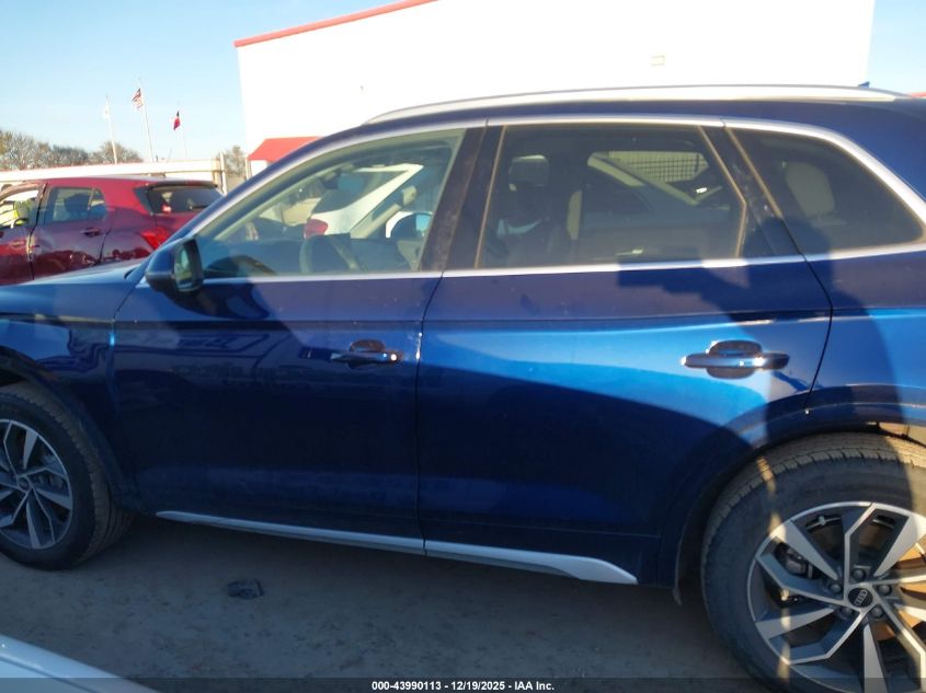 2021 Audi Q5 Premium 45 Tfsi Quattro S Tronic VIN: WA1AAAFYXM2071912 Lot: 43990113