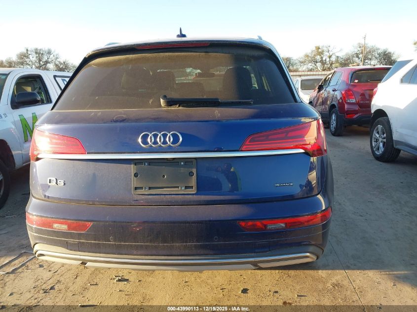 2021 Audi Q5 Premium 45 Tfsi Quattro S Tronic VIN: WA1AAAFYXM2071912 Lot: 43990113