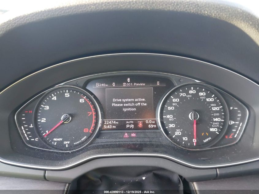 2021 Audi Q5 Premium 45 Tfsi Quattro S Tronic VIN: WA1AAAFYXM2071912 Lot: 43990113