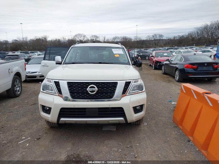 2018 Nissan Armada Sl VIN: JN8AY2ND6J9060080 Lot: 43990119